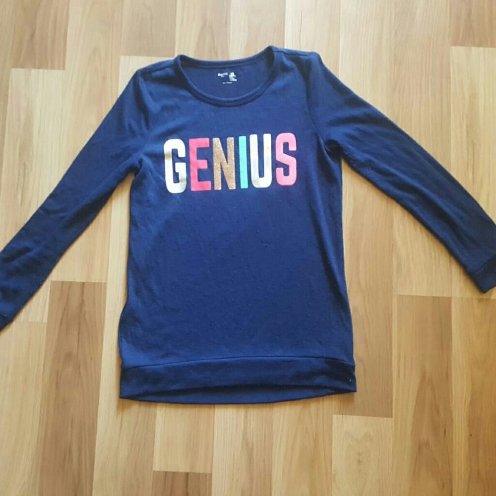A long sleeve cotton tee